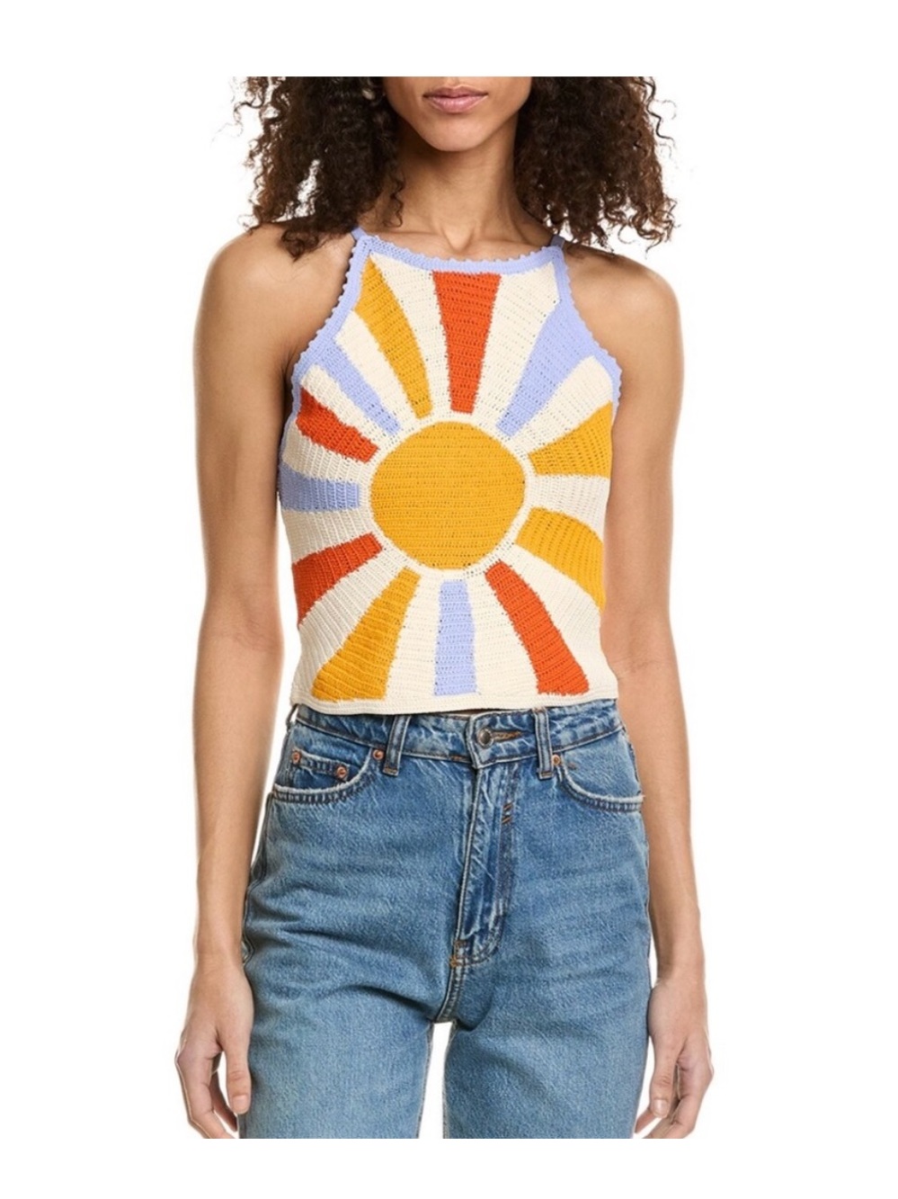 SANDRO Soleil Crop Top